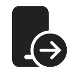 Phone To Pc SVG Icon